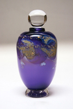 Urn amethyst Nicholson Blown Glass