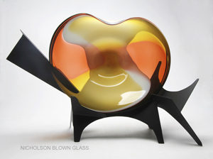 Ride The Wave Nicholson Blown Glass