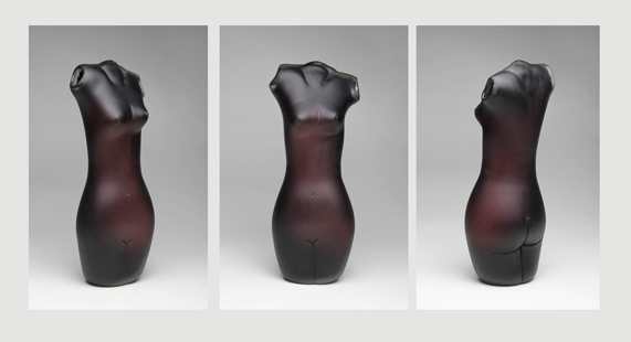 Nicholson Blown Glass Hope Torso