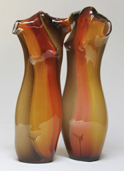 Nicholson Blown Glass Autumn Torsos